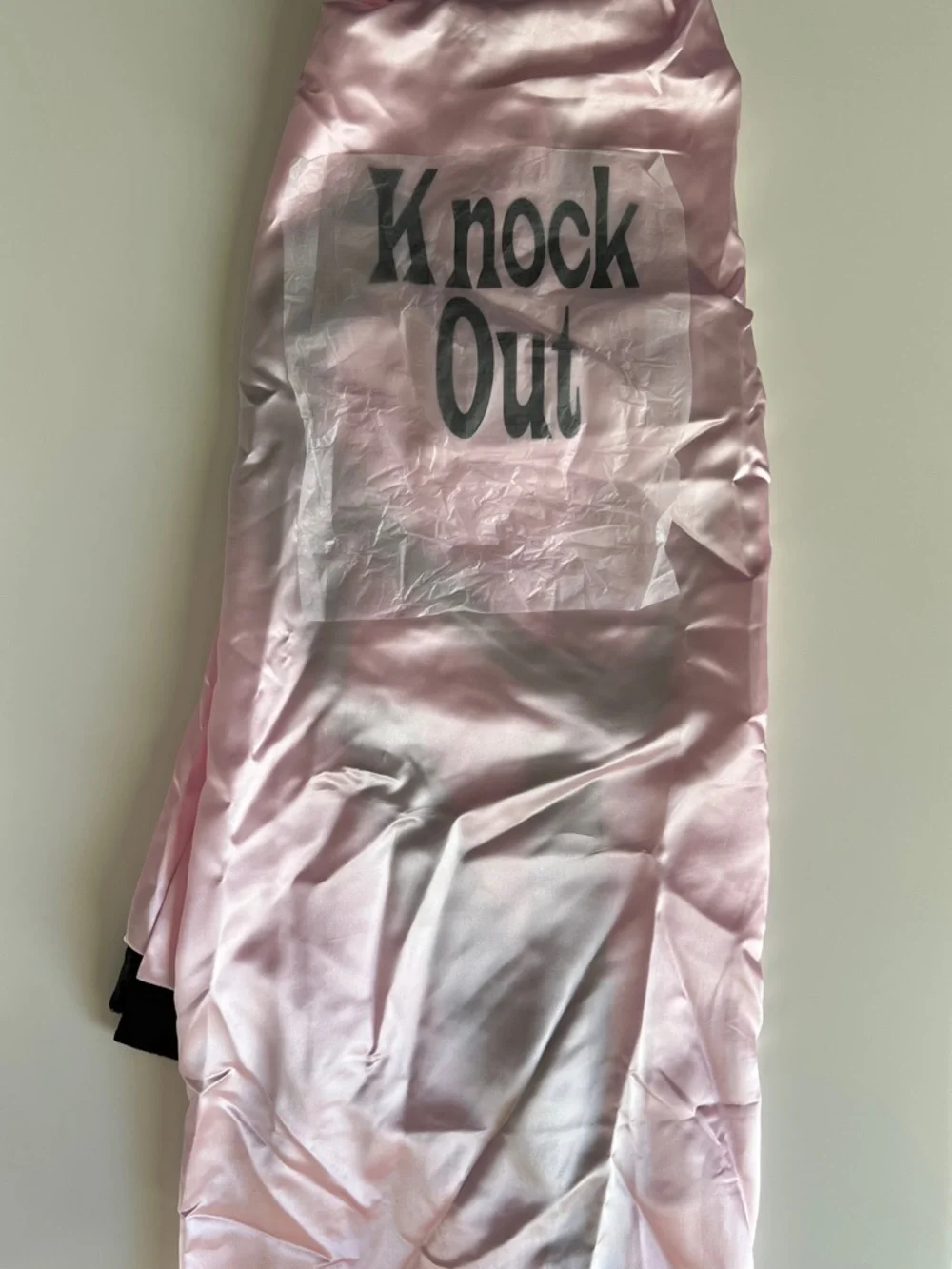 Spirit Halloween Knock Out Kit Pink Boxer Costume M/L 10-14 - Picture 6 of 9